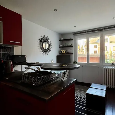 T2 Lumineux Avec Garage Et Wifi A Apartamento Aix-les-Bains